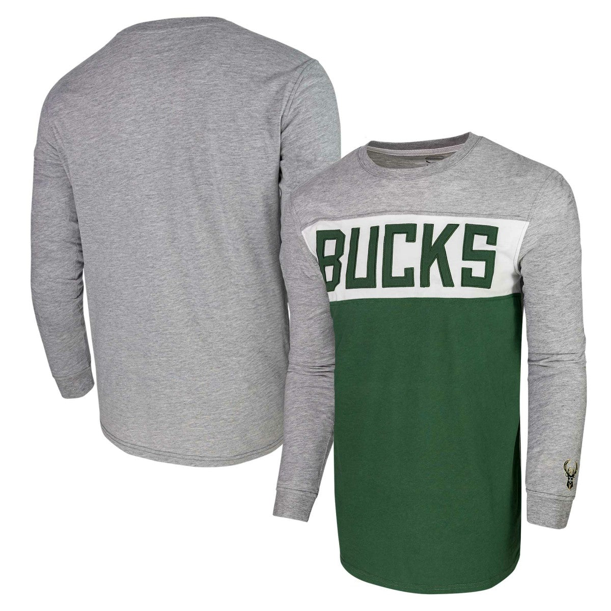 NBA Milwaukee Bucks Unisex Loge Long Sleeve T-Shirt