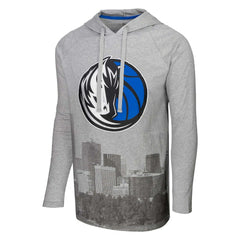 NBA Dallas Mavericks Stadium Essentials Atrium Raglan Long Sleeve Hoodie T-Shirt sale