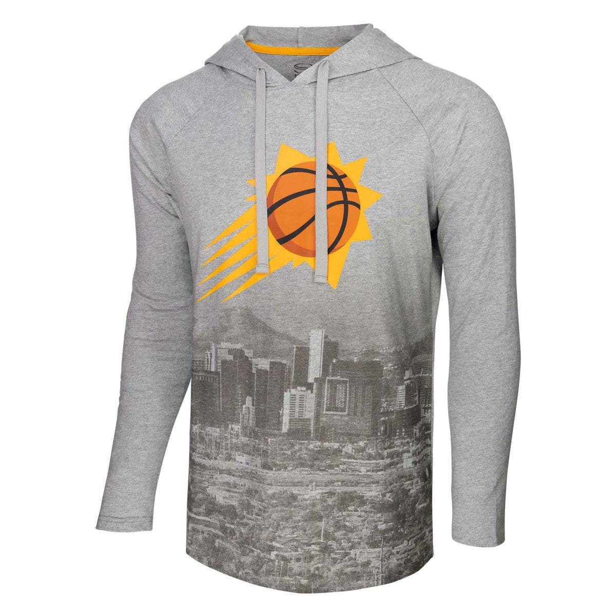 NBA Phoenix Suns Stadium Essentials Atrium Raglan Long Sleeve Hoodie T-Shirt
