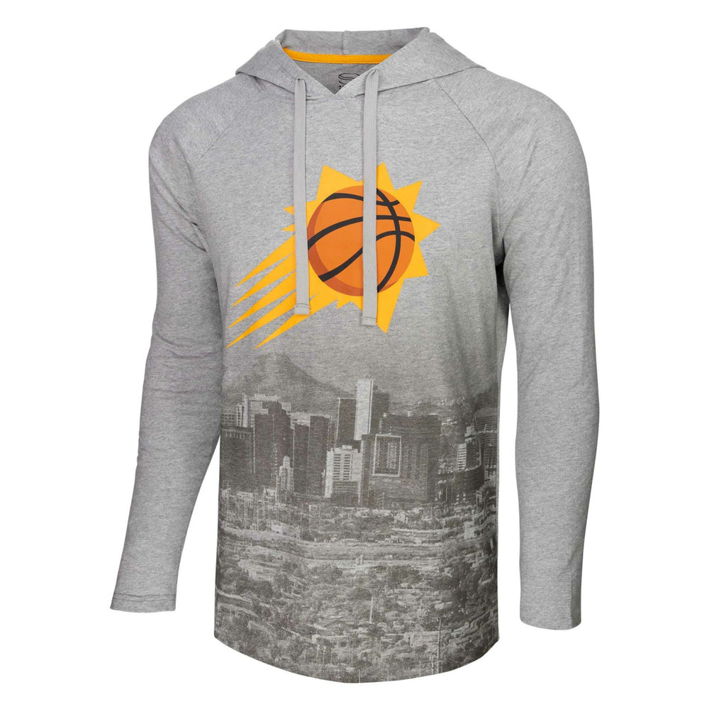 NBA Phoenix Suns Stadium Essentials Atrium Raglan Long Sleeve Hoodie T-Shirt