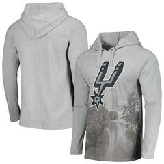 NBA San Antonio Spurs Stadium Essentials Atrium Raglan Long Sleeve Hoodie T-Shirt