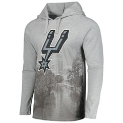 NBA San Antonio Spurs Stadium Essentials Atrium Raglan Long Sleeve Hoodie T-Shirt