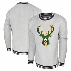NBA Milwaukee Bucks Stadium Essentials Club Level Pullover Sweatshirt