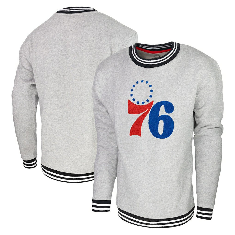 NBA Philadelphia 76ers Stadium Essentials Club Level Pullover Sweatshirt