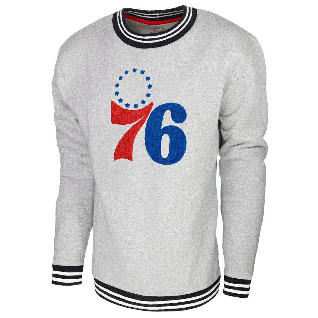 NBA Philadelphia 76ers Stadium Essentials Club Level Pullover Sweatshirt