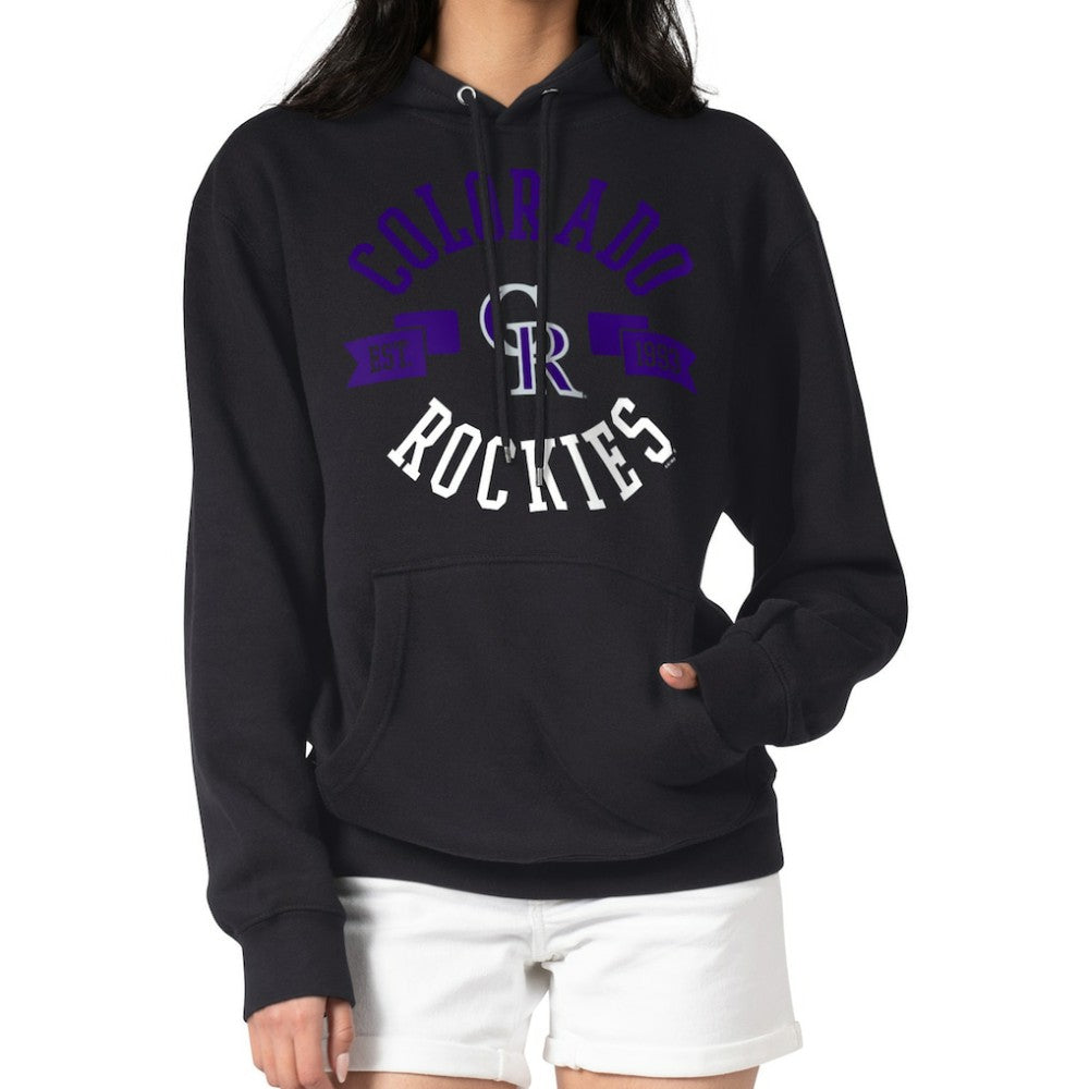 MLB Colorado Rockies G-III 4Her by Carl Banks Women's City Graphic Pullover Hoodie