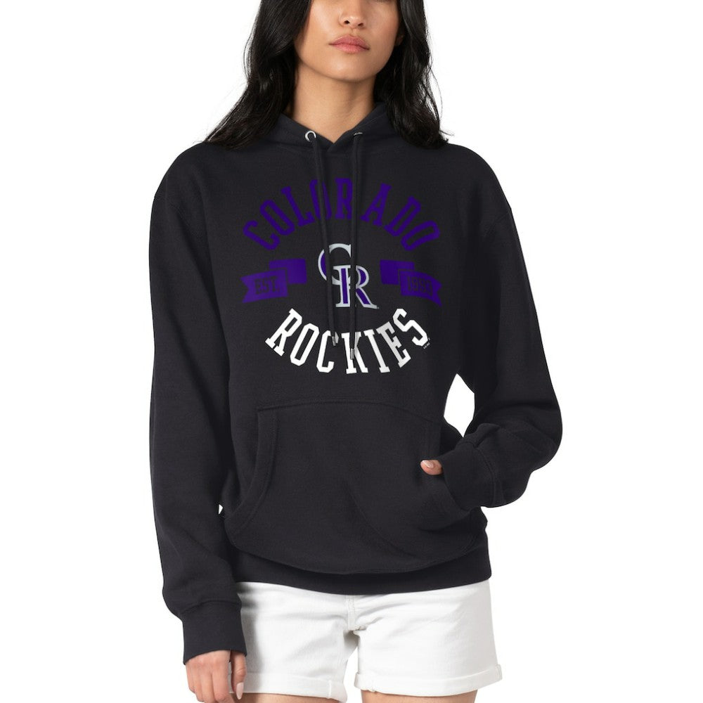 MLB Colorado Rockies G-III 4Her by Carl Banks Women's City Graphic Pullover Hoodie