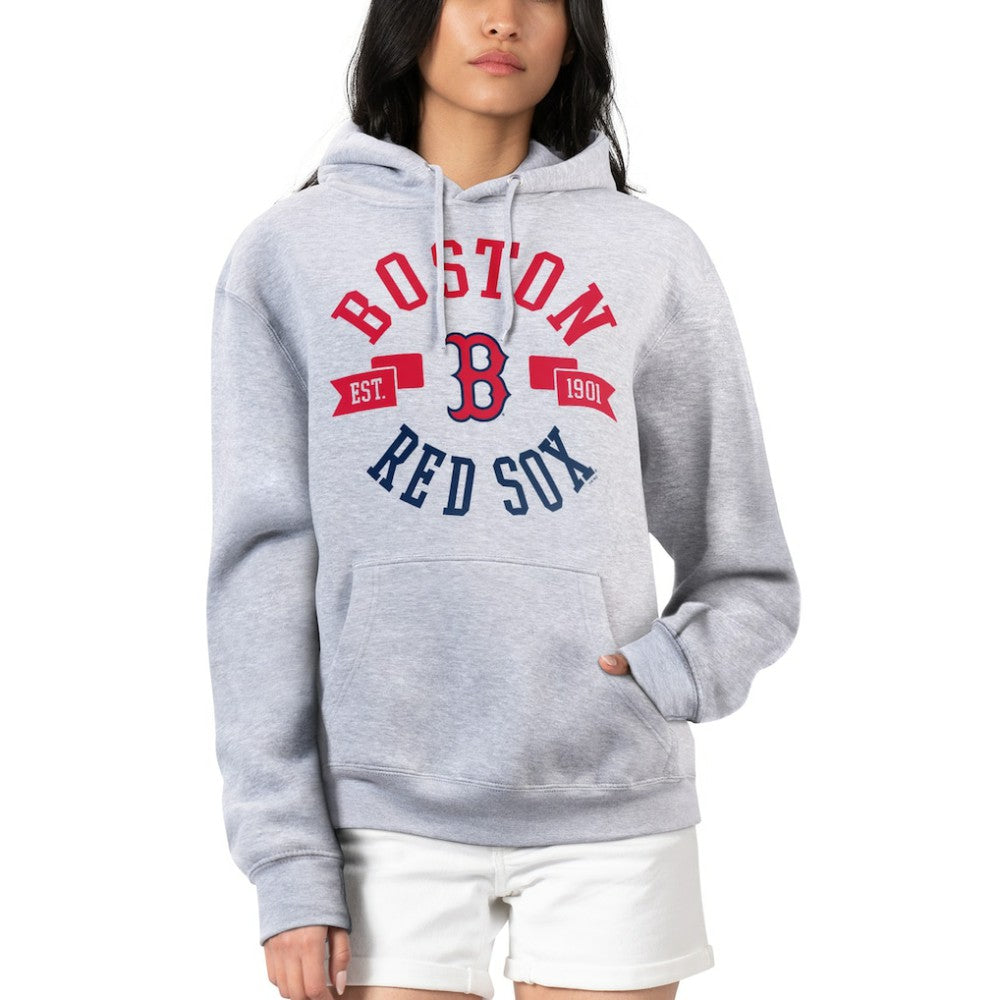 MLB Boston Red Sox G-III 4Her by Carl Banks Women's City Graphic Pullover Hoodie
