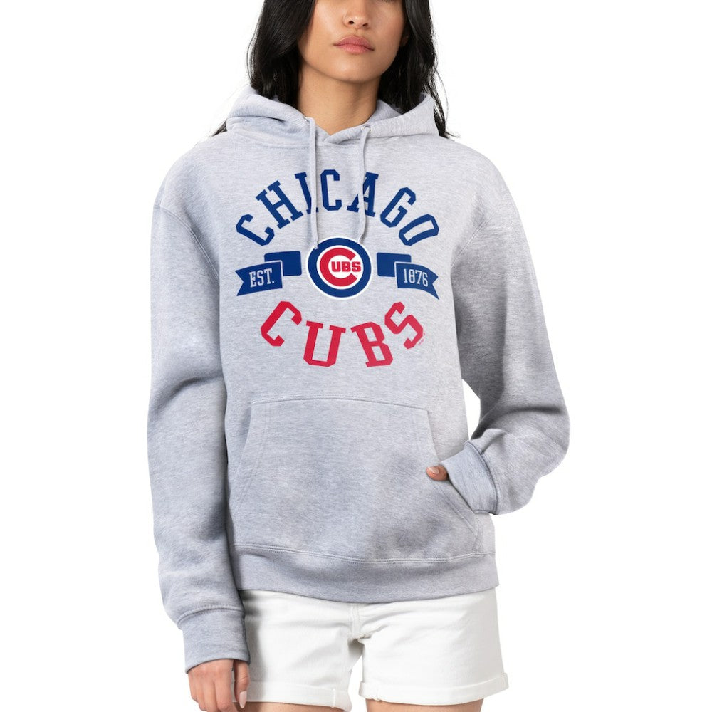 MLB Chicago Cubs G-III 4Her by Carl Banks Women's City Graphic Pullover Hoodie