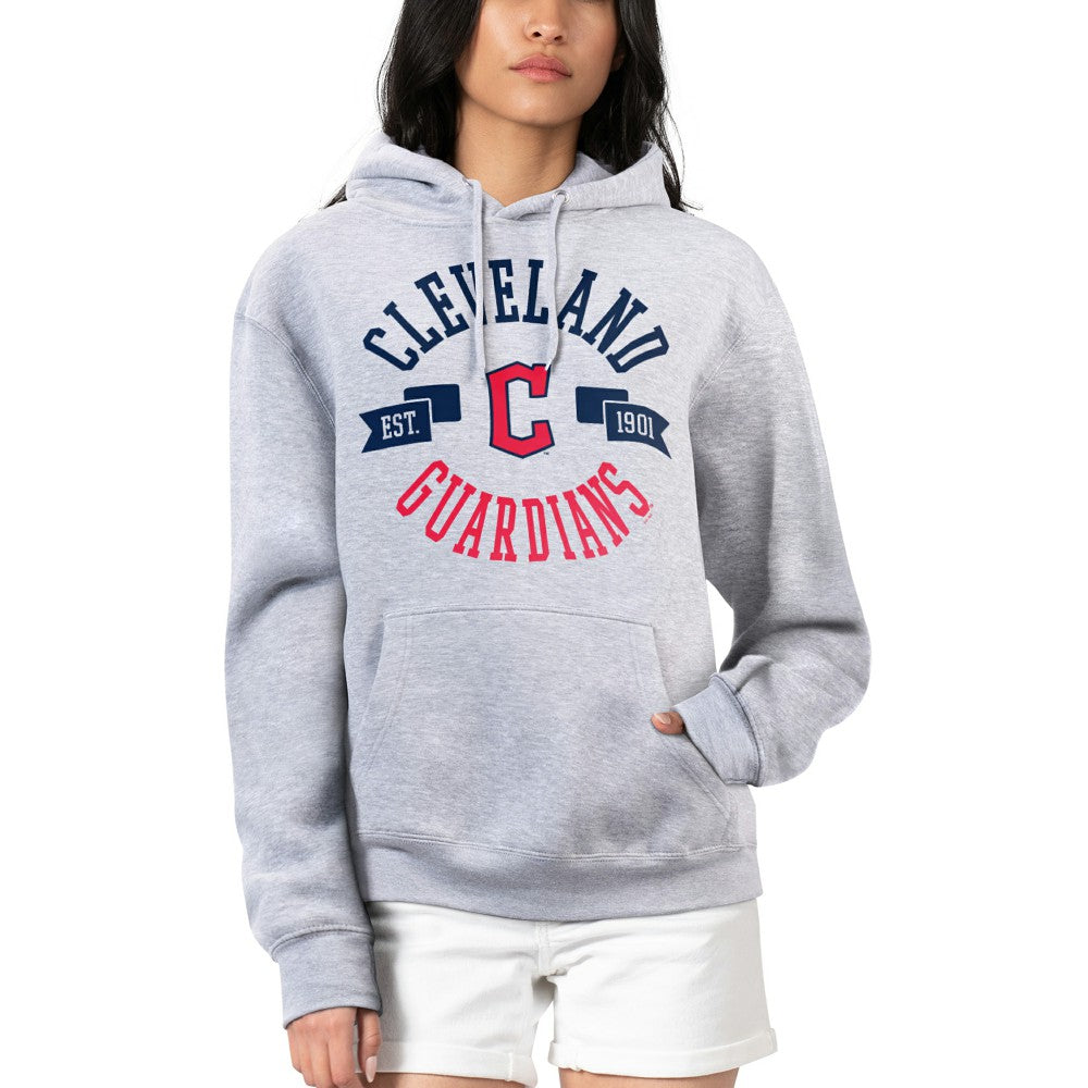 MLB Cleveland Guardians G-III 4Her by Carl Banks Women's City Graphic Pullover Hoodie