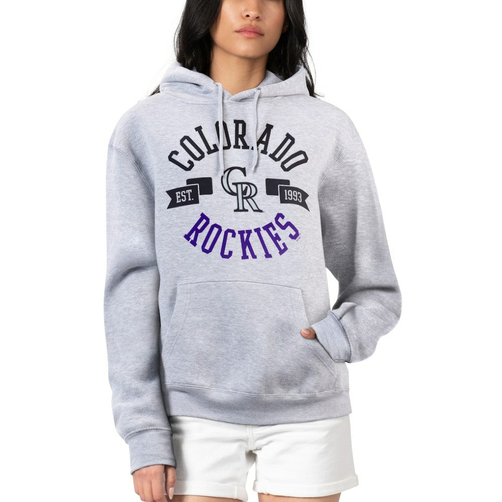 MLB Colorado Rockies G-III 4Her by Carl Banks Women's City Graphic Pullover Hoodie