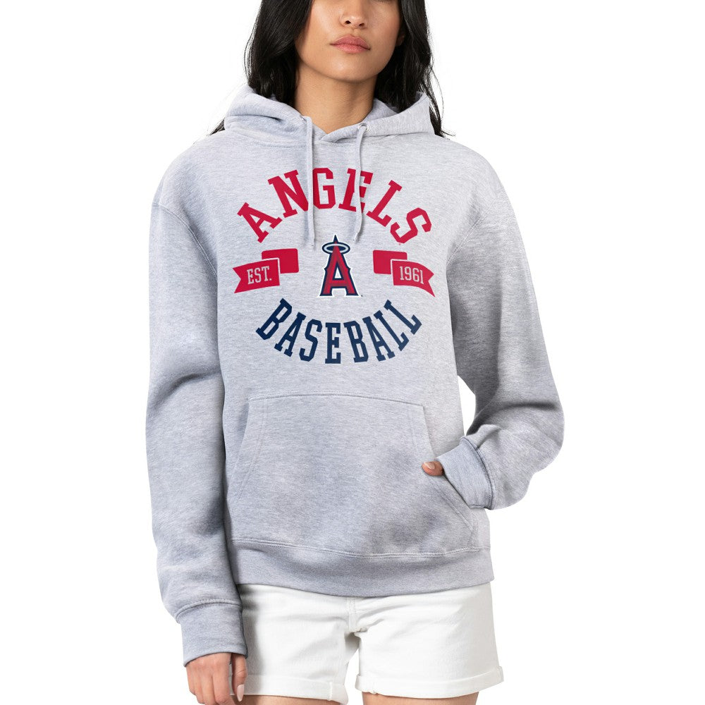 MLB Los Angeles Angels G-III 4Her by Carl Banks Women's City Graphic Pullover Hoodie