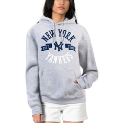 MLB New York Yankees G-III 4Her by Carl Banks Women's City Graphic Pullover Hoodie