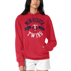 MLB Minnesota Twins G-III 4Her by Carl Banks Women's City Graphic Pullover Hoodie