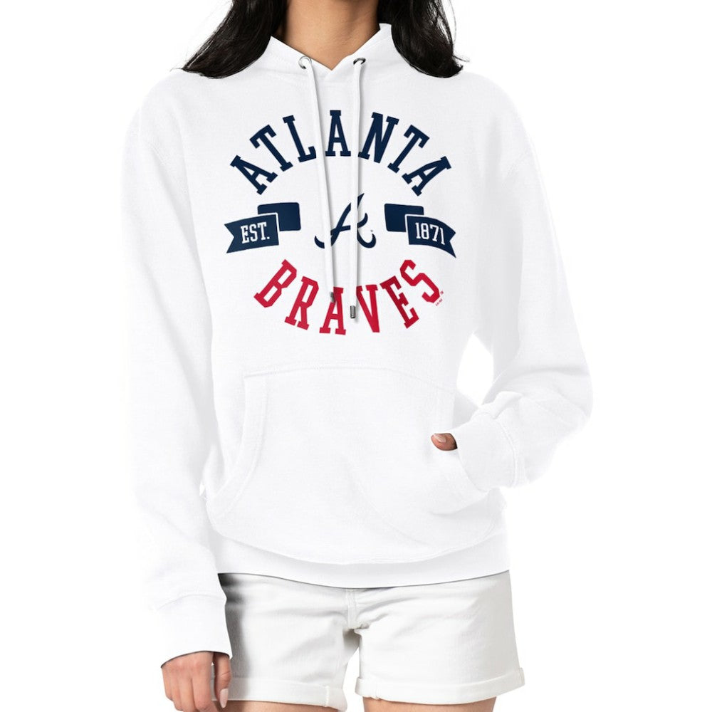 MLB Atlanta Braves G-III 4Her by Carl Banks Women's City Graphic Pullover Hoodie