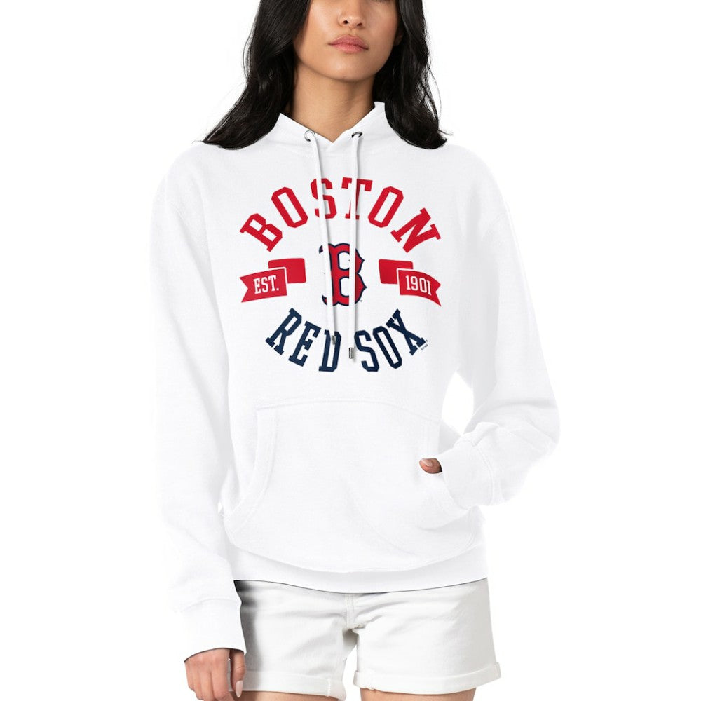 MLB Boston Red Sox G-III 4Her by Carl Banks Women's City Graphic Pullover Hoodie