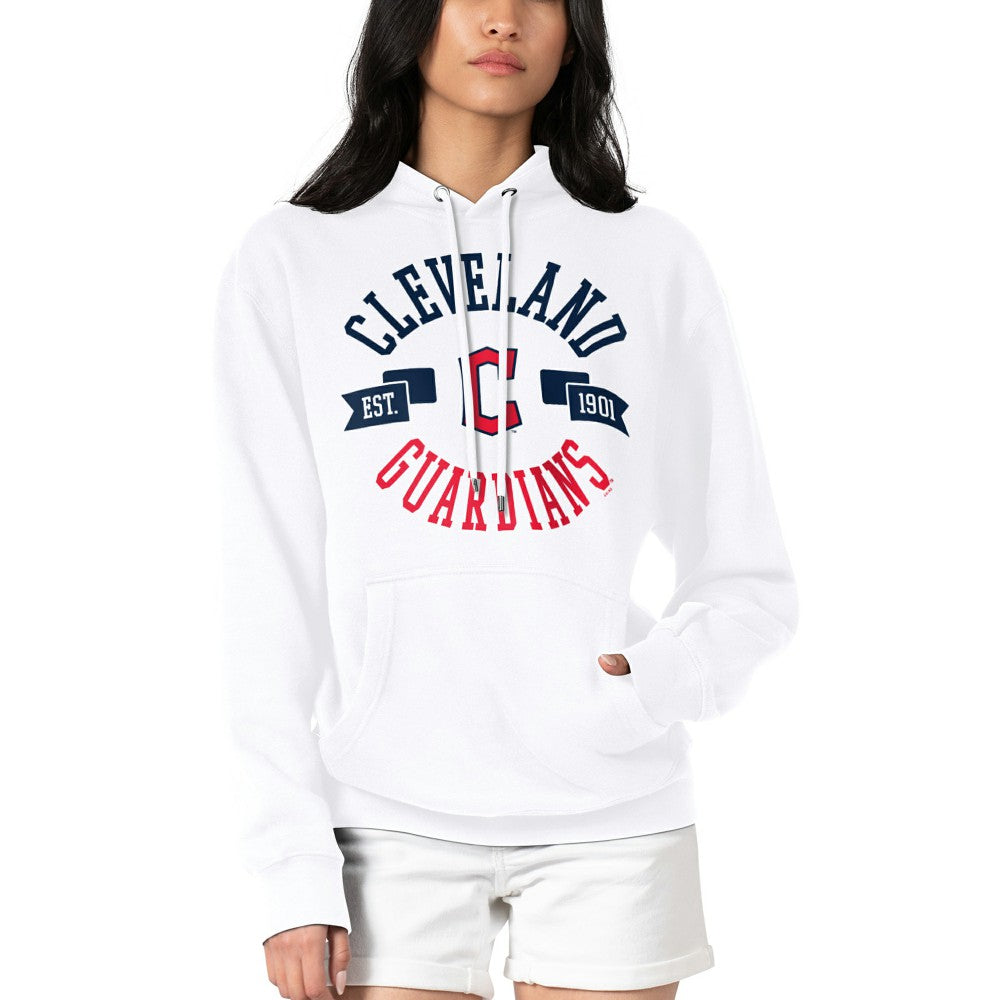 MLB Cleveland Guardians G-III 4Her by Carl Banks Women's City Graphic Pullover Hoodie