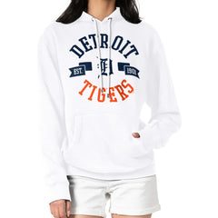 MLB Detroit Tigers G-III 4Her by Carl Banks Women's City Graphic Pullover Hoodie
