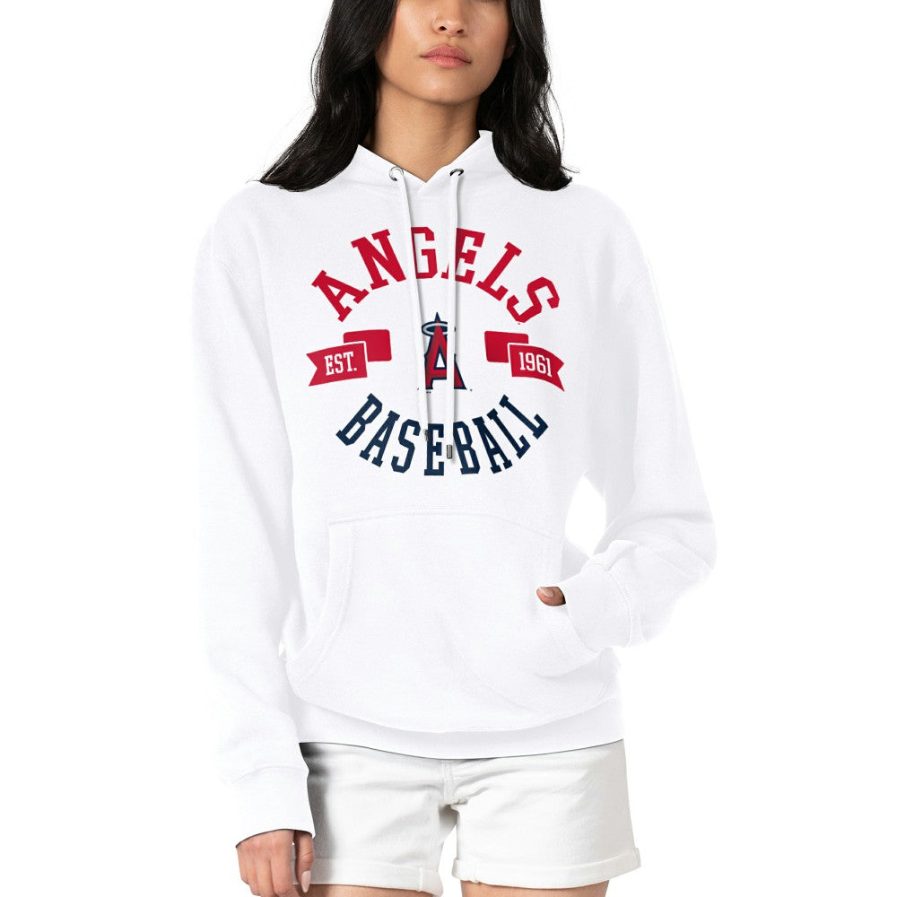 MLB Los Angeles Angels G-III 4Her by Carl Banks Women's City Graphic Pullover Hoodie