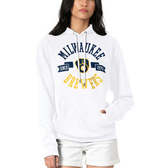 MLB Milwaukee Brewers G-III 4Her by Carl Banks Women's City Graphic Pullover Hoodie