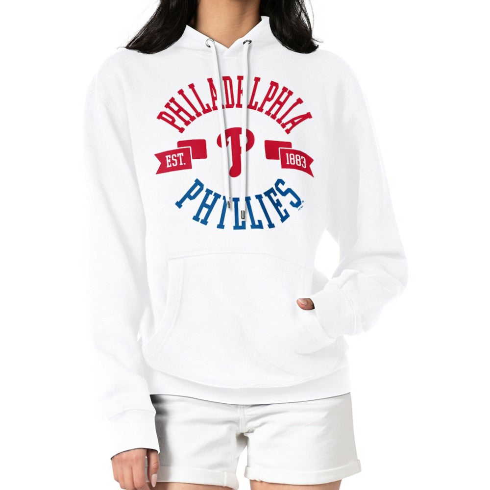 MLB Philadelphia Phillies G-III 4Her by Carl Banks Women's City Graphic Pullover Hoodie