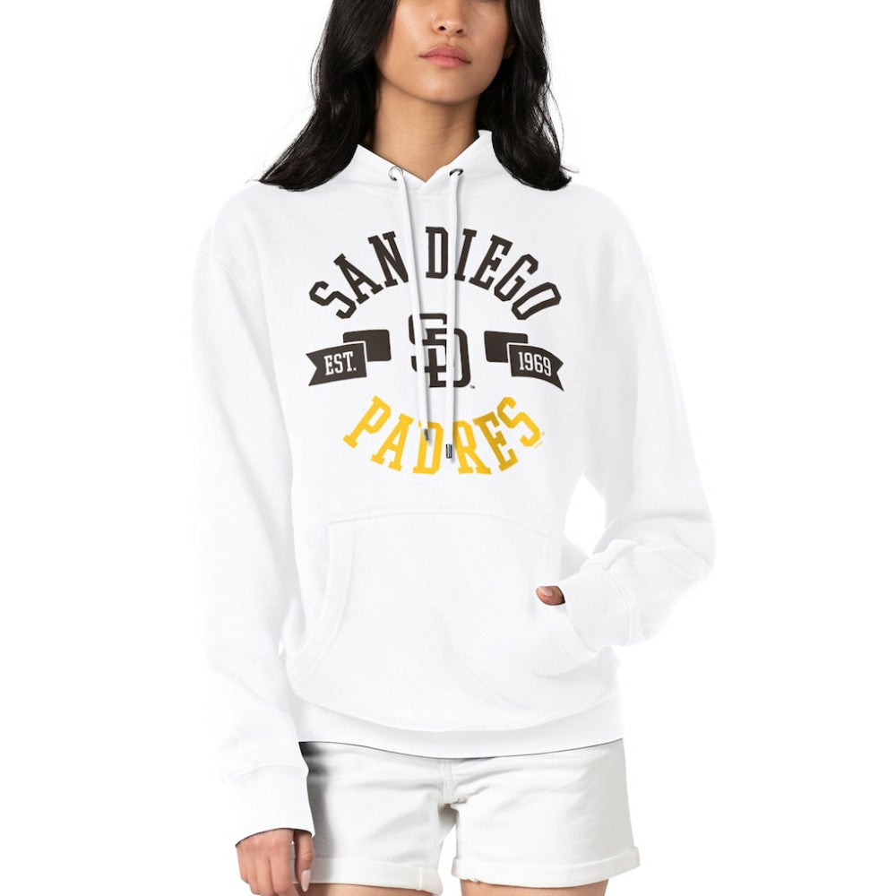 MLB San Diego Padres G-III 4Her by Carl Banks Women's City Graphic Pullover Hoodie