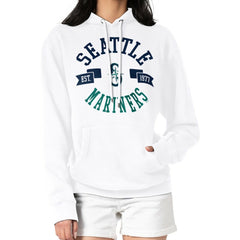 MLB Seattle Mariners G-III 4Her by Carl Banks Women's City Graphic Pullover Hoodie