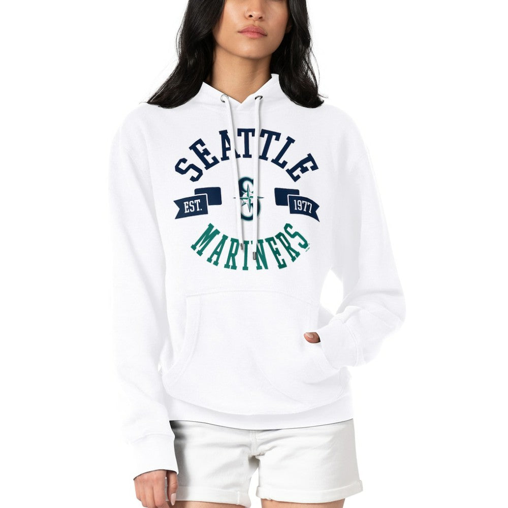 MLB Seattle Mariners G-III 4Her by Carl Banks Women's City Graphic Pullover Hoodie