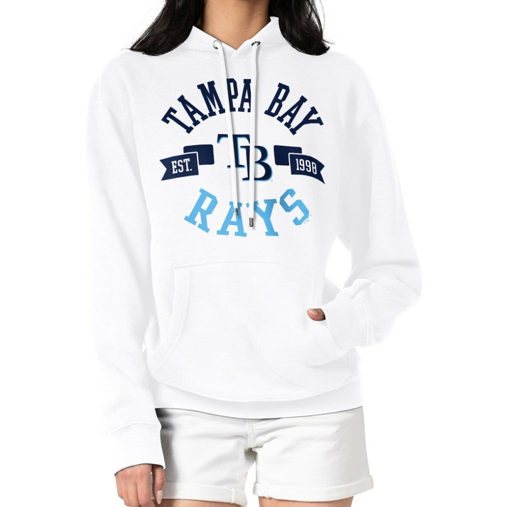 MLB Tampa Bay Rays G-III 4Her by Carl Banks Women's City Graphic Pullover Hoodie