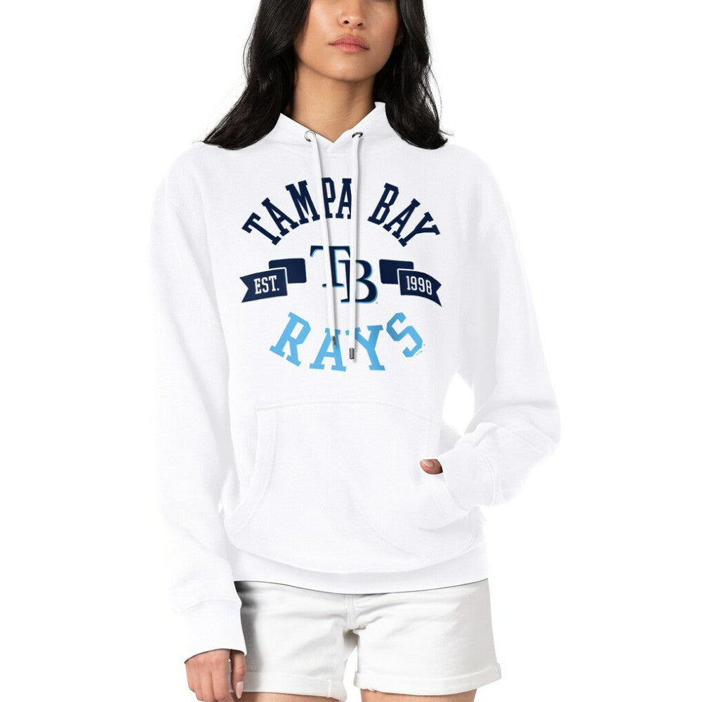 MLB Tampa Bay Rays G-III 4Her by Carl Banks Women's City Graphic Pullover Hoodie