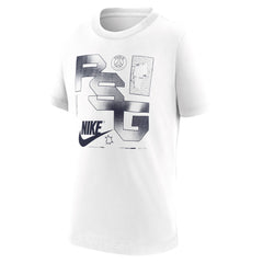 Paris Saint-Germain Youth Futura T-Shirt - Nike White