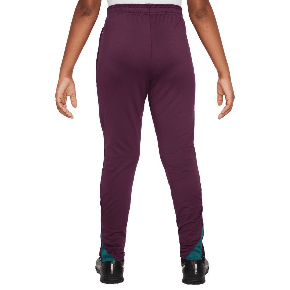 Paris Saint-Germain Youth 2024/25 Strike Training Pants - Nike Burgundy