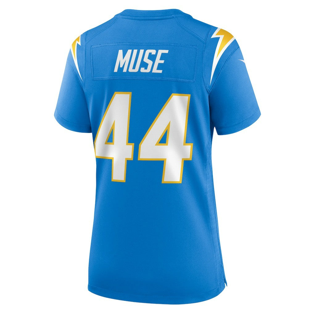 Tanner Muse  Women's Team Game Jersey - Los Angeles Chargers