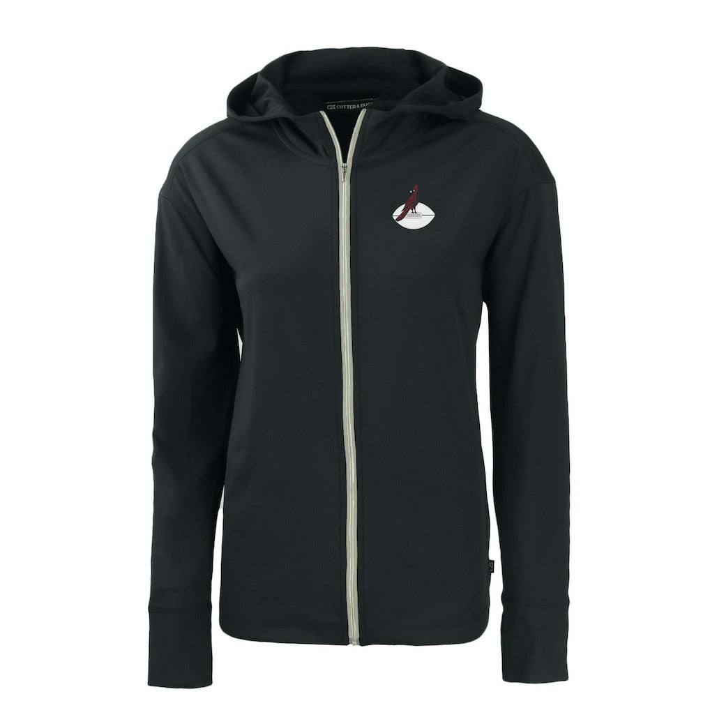 Cutter & Buck Women's Throwback Daybreak Eco Recycled Half-Zip Hoodie - Arizona Cardinals