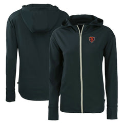 Cutter & Buck Women's Throwback Daybreak Eco Recycled Half-Zip Hoodie - Chicago Bears
