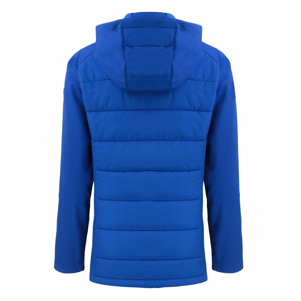 Cutter & Buck Women's Throwback Evoke Hybrid Eco Softshell Recycled Full-Zip Hoodie Jacket - Indianapolis Colts