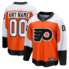 NHL Orange Philadelphia Flyers Fanatics Home Breakaway Custom Jersey