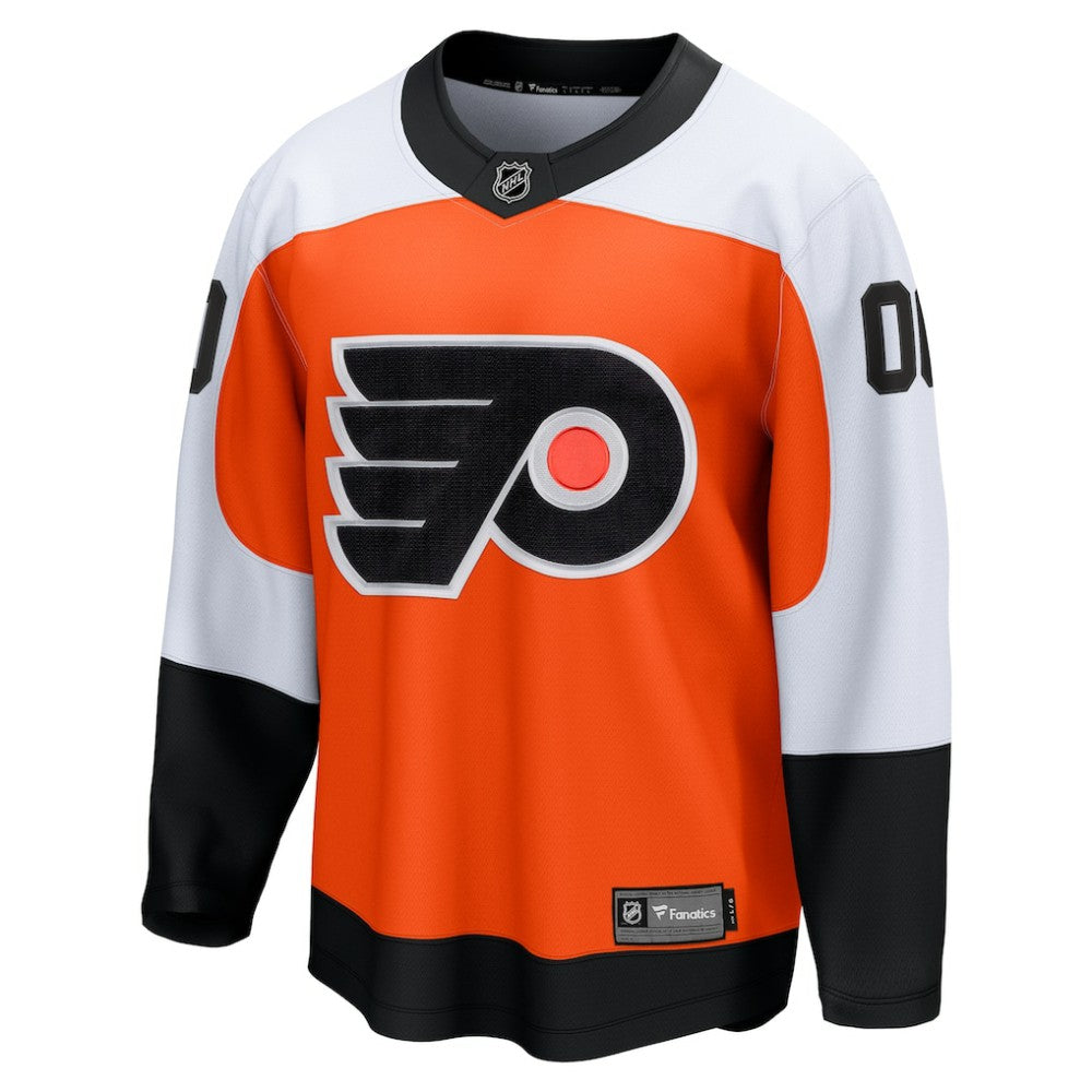 NHL Orange Philadelphia Flyers Fanatics Home Breakaway Custom Jersey