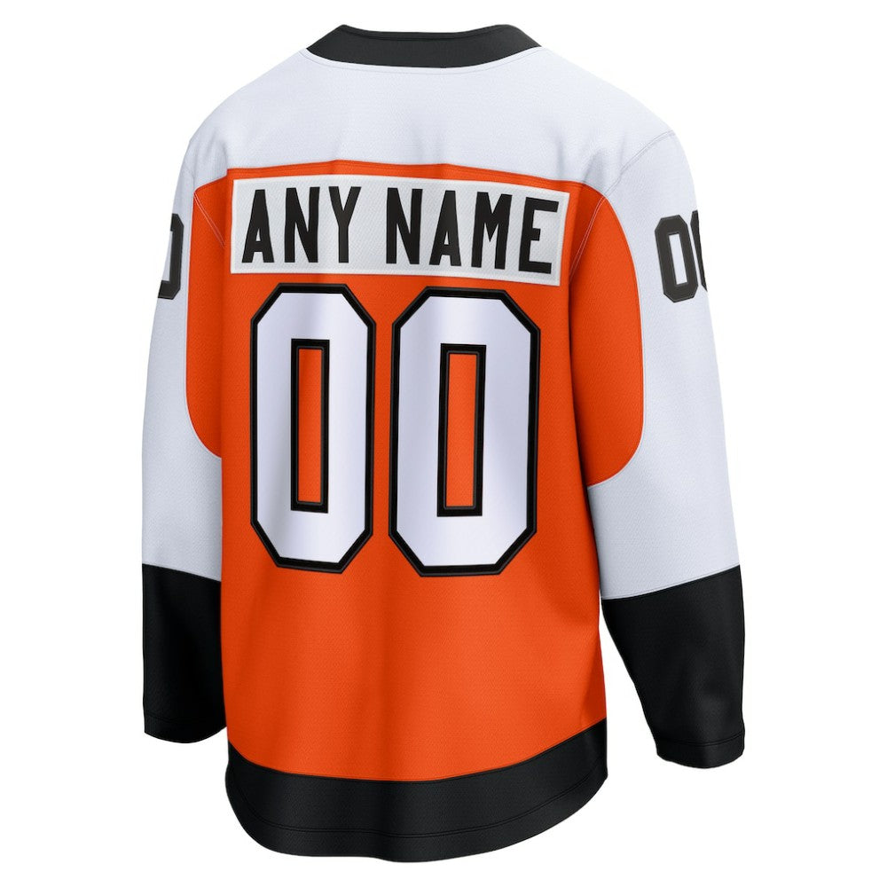 NHL Orange Philadelphia Flyers Fanatics Home Breakaway Custom Jersey