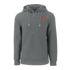 Cutter & Buck Throwback Roam Eco Half-Zip Recycled Pullover Hoodie - Cincinnati Bengals