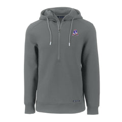 Cutter & Buck Throwback Roam Eco Half-Zip Recycled Pullover Hoodie - New England Patriots