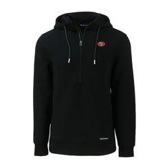 Cutter & Buck Throwback Roam Eco Half-Zip Recycled Pullover Hoodie - San Francisco 49ers