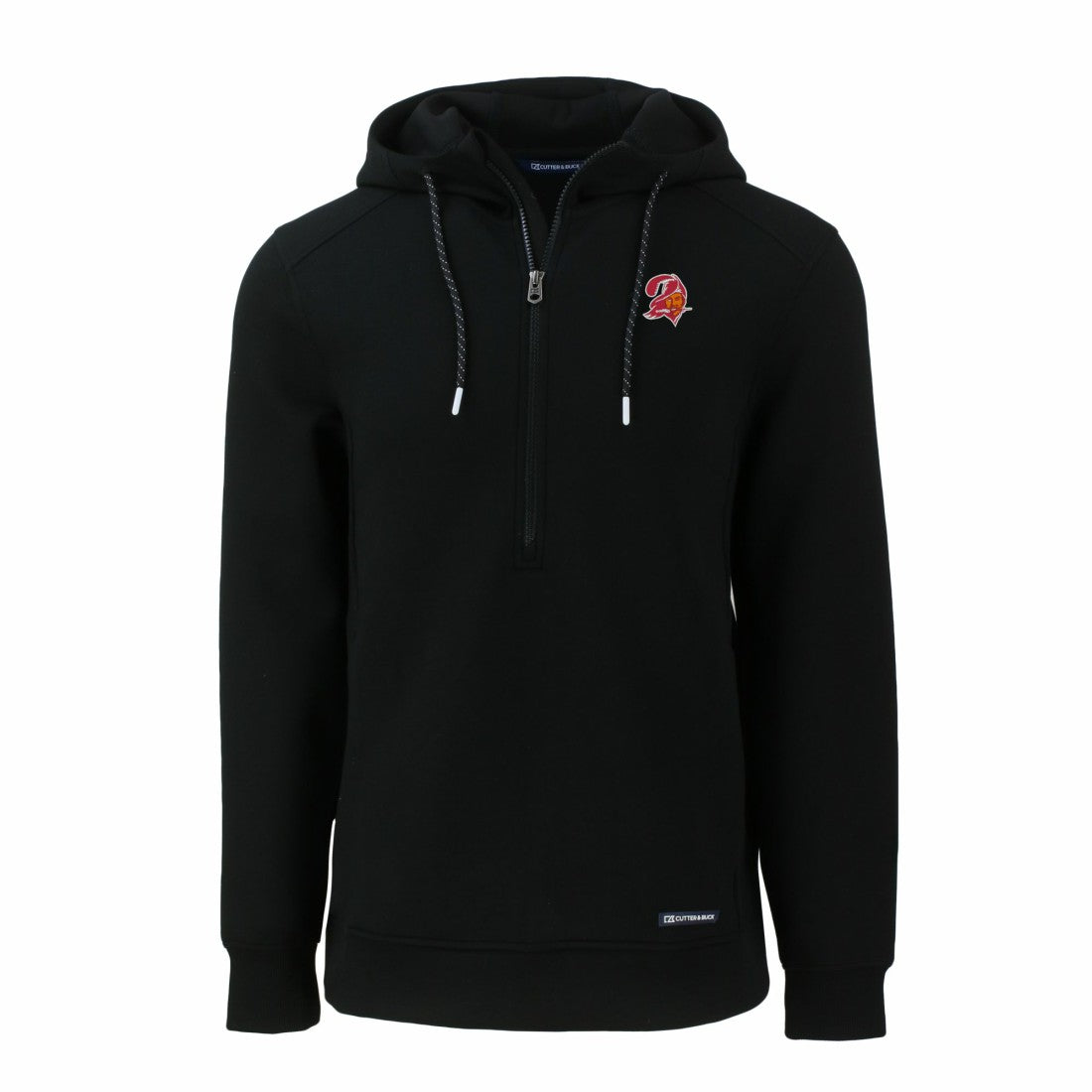 Cutter & Buck Throwback Roam Eco Half-Zip Recycled Pullover Hoodie - Tampa Bay Buccaneers