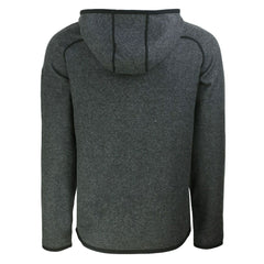 Cutter & Buck Throwback Mainsail Sweater-Knit Full-Zip Hoodie - Denver Broncos