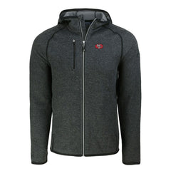 Cutter & Buck Throwback Mainsail Sweater-Knit Full-Zip Hoodie - San Francisco 49ers
