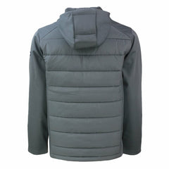 Cutter & Buck Throwback Evoke Hybrid Eco Softshell Recycled Full-Zip Hoodie Jacket - San Francisco 49ers