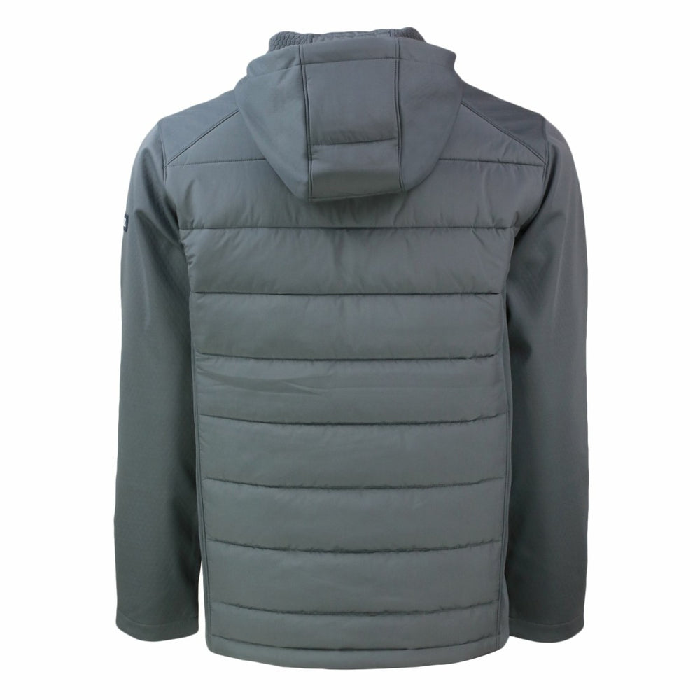 Cutter & Buck Throwback Evoke Hybrid Eco Softshell Recycled Full-Zip Hoodie Jacket - Tampa Bay Buccaneers