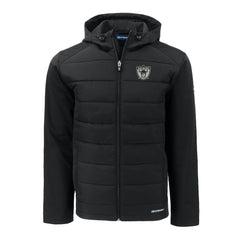 Cutter & Buck Throwback Big & Tall Evoke Hybrid Eco Softshell Recycled Full-Zip Jacket - Las Vegas Raiders