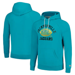 Homage Unisex Hyperlocal Raglan Pullover Hoodie - Jacksonville Jaguars