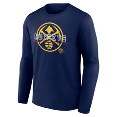 NBA Denver Nuggets Stellar Personalized Name & Number Long Sleeve T-Shirt sale
